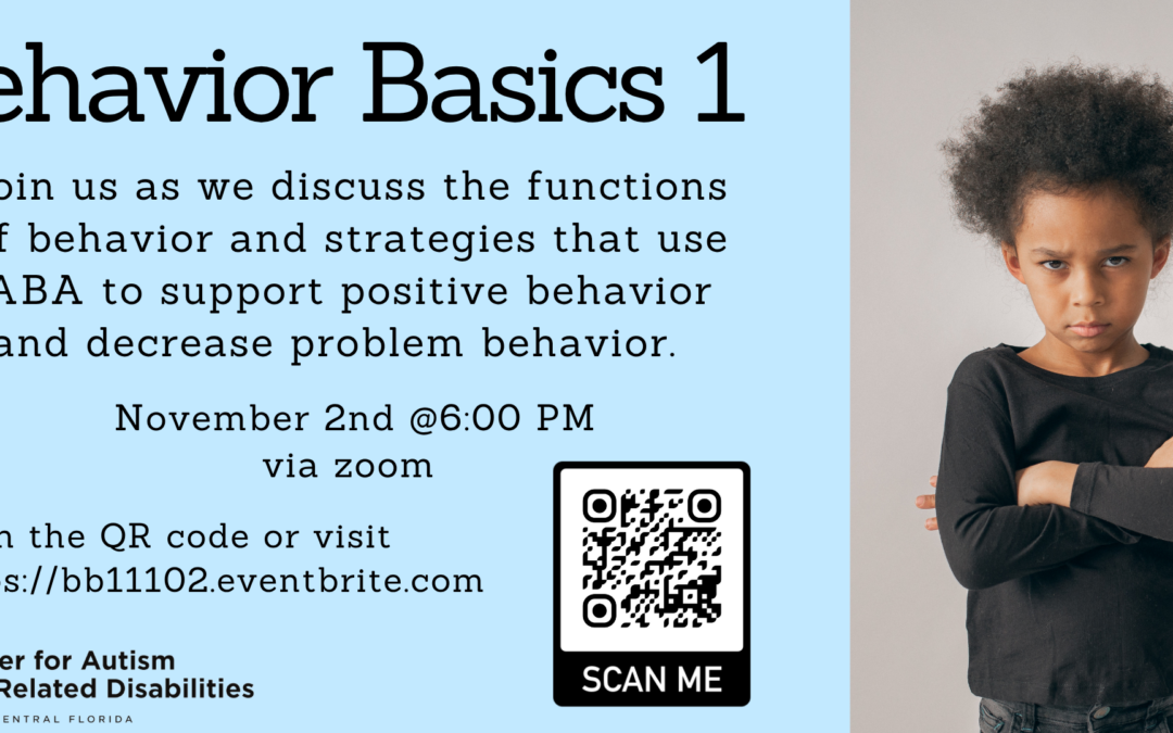 Behavior Basics 1