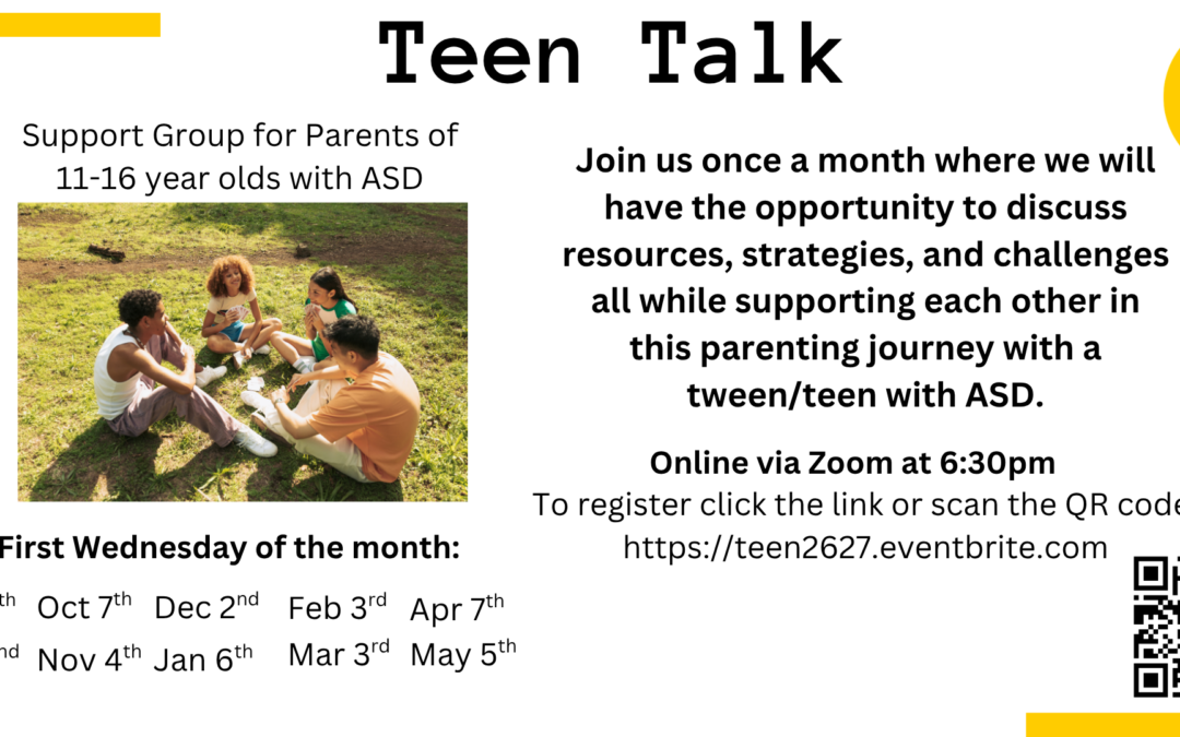 Teen Talk Support Group