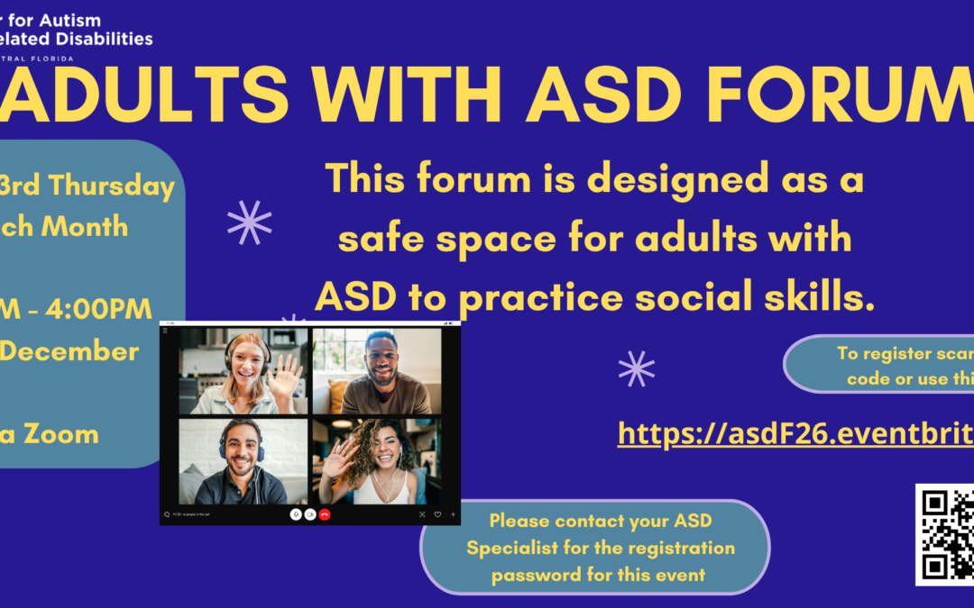 Adults With ASD Forum